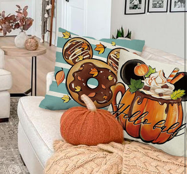 Throw Pillow Covers - Fall Set of 4